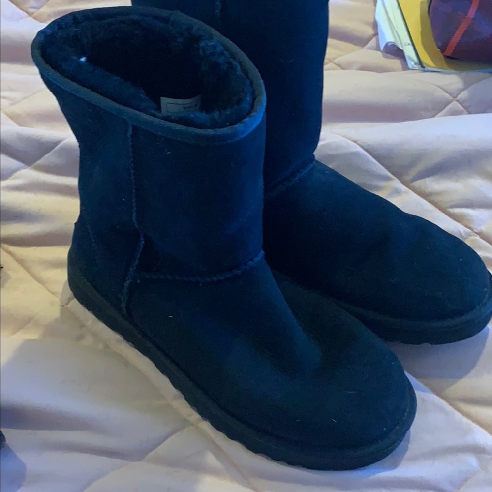 Black Short UGGs